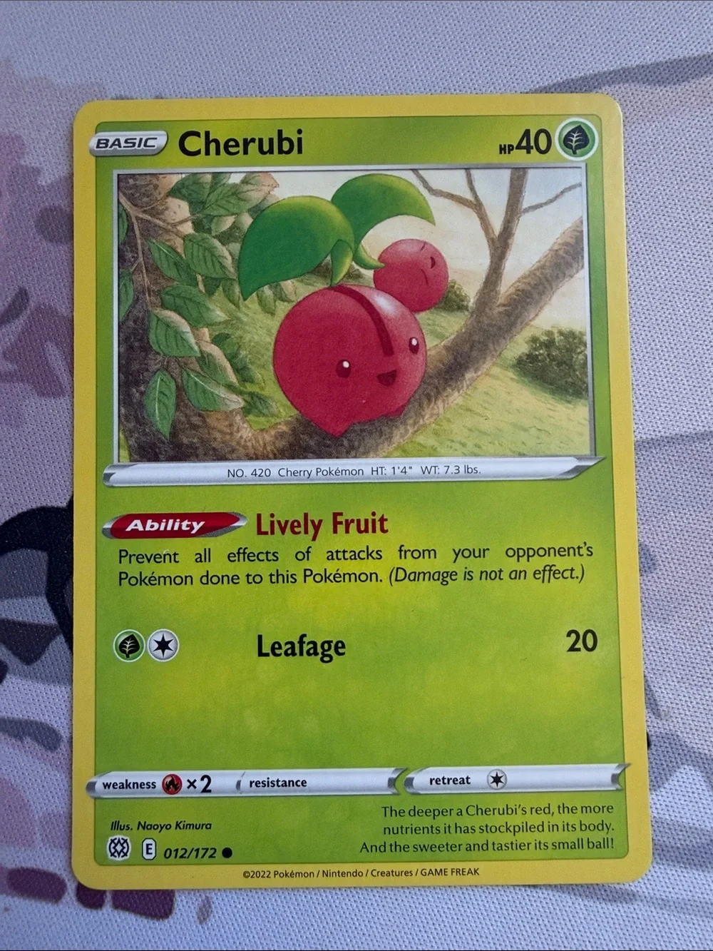 🌸 Flower Garden Pokémon Card Lot | Roserade Sunkern Cherubi ✨5/$25✨
